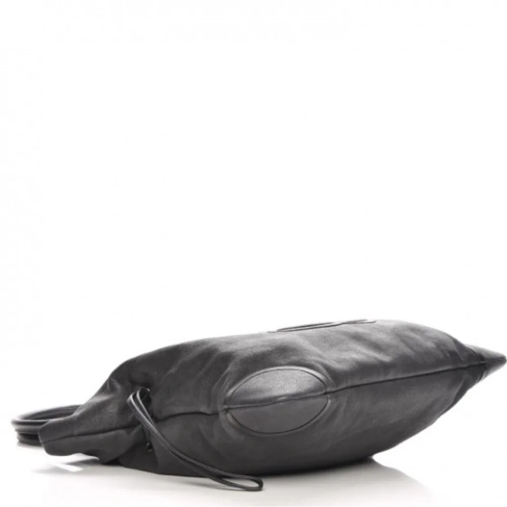 LARGE CHANEL LEATHER TOTE HOBO - Picture 11 of 13